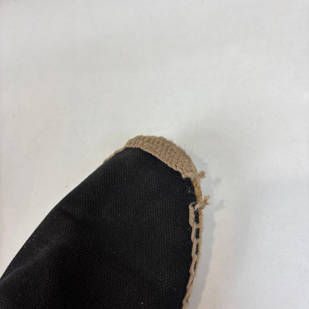 Saint Laurent Spellout Black Espadrilles Women's 7 - Picture 12 of 16